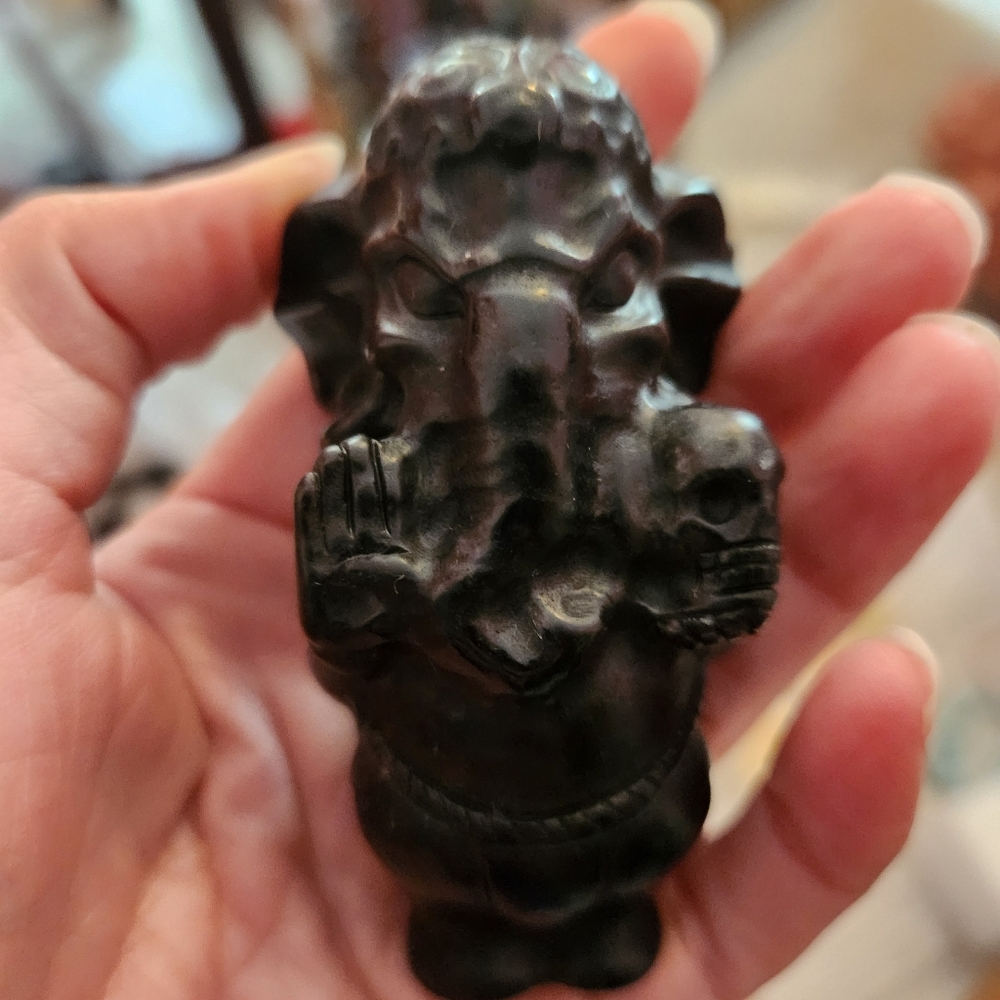 Black Obsidian Ganesh